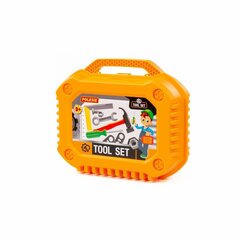 Tööriistade komplekt kohvris, 30 osa, oranž hind ja info | Poiste mänguasjad | kaup24.ee
