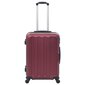 vidaXL kõvakattega kohver, 3 tk, veinipunane, ABS hind ja info | Kohvrid, reisikotid | kaup24.ee