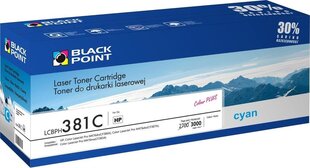 Toner Black Point LCBPH381C | cyan | 3000 pp | HP CF381A цена и информация | Картридж Actis KH-653CR | kaup24.ee