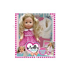 Ходячая кукла Molly с музыкой, BAMBOLINA, BD1226, 33 см цена и информация | MUST Металлическая бутылочка с Ярким рисунком (без BPA) (500ml) для мальчиков от 3+ лет Серая с Машинкой | kaup24.ee