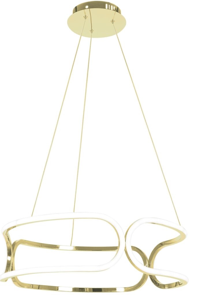 Rippuv LED-valgusti konsooliga Modern Trio, Gold hind ja info | Rippvalgustid | kaup24.ee