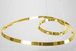 LED rippvalgusti puldiga Loop, Gold hind ja info | Rippvalgustid | kaup24.ee