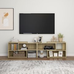 vidaXL telerikapp, Sonoma tamm, 149 x 30 x 52 cm, puitlaastplaat hind ja info | TV alused | kaup24.ee