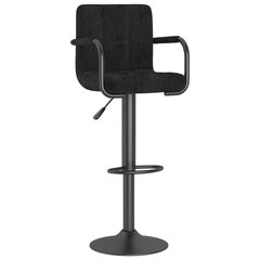 Барные стулья, черные, 2 шт. цена и информация | Стулья для кухни и столовой | kaup24.ee