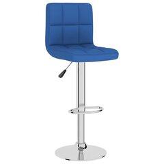 vidaXL baaripukid 2 tk, sinine, kangas hind ja info | Söögilaua toolid, köögitoolid | kaup24.ee