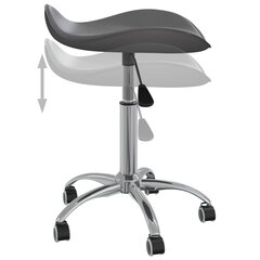 Вращающийся обеденный стул, серого цвета цена и информация | Стулья для кухни и столовой | kaup24.ee