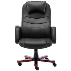 vidaXL Masažinė biuro kėdė, juoda hind ja info | Kontoritoolid | kaup24.ee