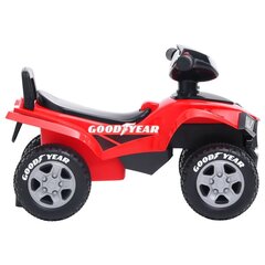 vidaXL laste pealeistutav ATV Good Year, punane hind ja info | Imikute mänguasjad | kaup24.ee