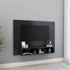 vidaXL TV-seinakapp, hall, 120 x 23,5 x 90 cm, puitlaastplaat hind ja info | TV alused | kaup24.ee