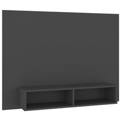 vidaXL TV-seinakapp, hall, 120 x 23,5 x 90 cm, puitlaastplaat hind ja info | TV alused | kaup24.ee