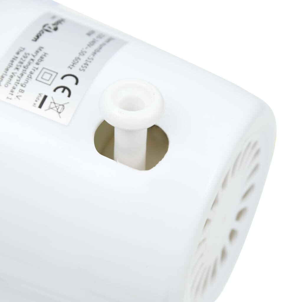 vidaXL lauaventilaator, 3 kiirust, 40 cm, 40 W, valge цена и информация | Ventilaatorid | kaup24.ee