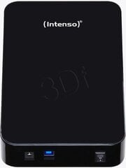 Väline kõvaketas Intenso Memory Center 3.5'' 4TB USB3, must цена и информация | Жёсткие диски (SSD, HDD) | kaup24.ee