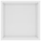 vidaXL Seina telerikapp, kõrgläikega valge 102x35x35cm puitlaastplaat hind ja info | TV alused | kaup24.ee