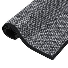 Серый входной коврик, 90x150 см, под дверь цена и информация | Придверные коврики | kaup24.ee
