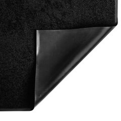 vidaXL uksematt, must, 40 x 60 cm hind ja info | Uksematid | kaup24.ee