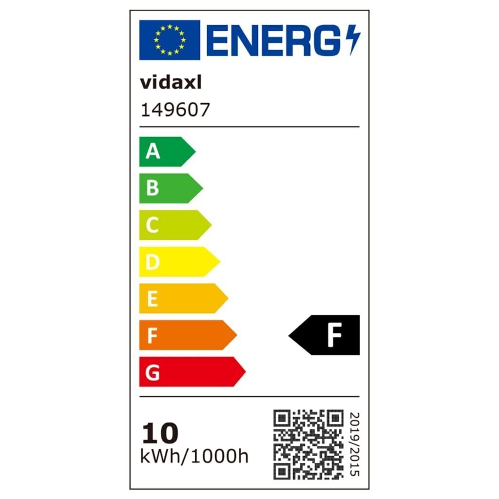 vidaXL LED prožektor, 20 W, soe valge hind ja info | Taskulambid, prožektorid | kaup24.ee