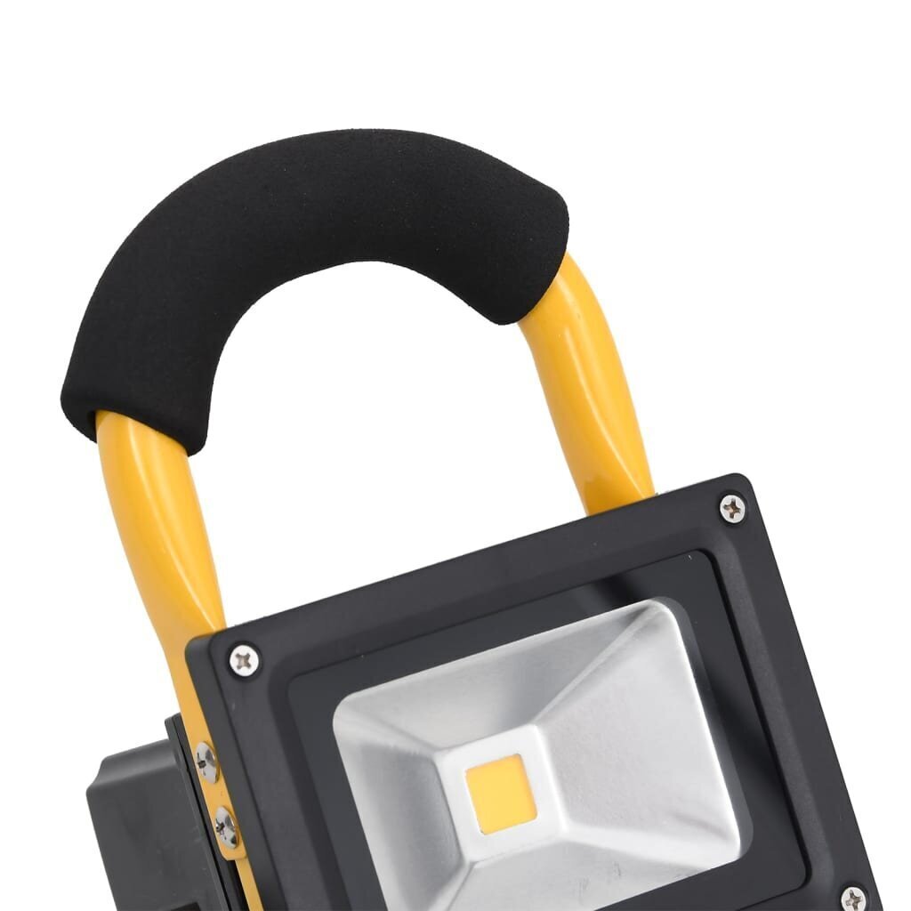 vidaXL taaslaetav LED-prožektor käepidemega, 30 W, külm valge hind ja info | Taskulambid, prožektorid | kaup24.ee