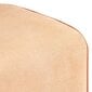 vidaXL trennipink 160 cm, pruun, ehtne nahk ja mangopuit цена и информация | Söögilaua toolid, köögitoolid | kaup24.ee