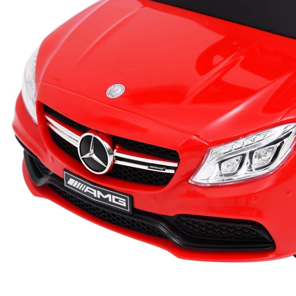 vidaXL laste mänguauto Mercedes Benz C63, punane hind ja info | Imikute mänguasjad | kaup24.ee