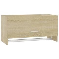vidaXL garderoob, Sonoma tamm, 70 x 32,5 x 35 cm, puitlaastplaat цена и информация | Шкафы | kaup24.ee