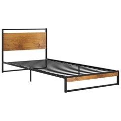 vidaXL voodiraam, metall, 90 x 200 cm цена и информация | Кровати | kaup24.ee