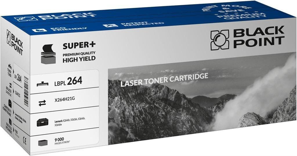 Toner Black Point LBPL264 | black | 9000 pp | Lexmark | X264H21G hind ja info | Laserprinteri toonerid | kaup24.ee