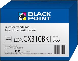 Toner Black Point LCBPLCX310BK | black | 2500 pp | Lexmark | 80C2SK0 hind ja info | Laserprinteri toonerid | kaup24.ee