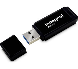 Mälupulk Integral USB 32GB Black, USB 3.0 with removable cap hind ja info | integral Andmekandjad | kaup24.ee