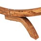 vidaXL katusega võrkkiik, 165x198x140 cm, painutatud puit, antratsiit цена и информация | Võrkkiiged | kaup24.ee