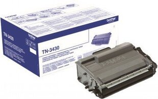 BROTHER TN-3430 TONER BLACK 3000P hind ja info | Laserprinteri toonerid | kaup24.ee