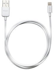 TARGUS APPLE LIGHTNING TO USB CABLE hind ja info | Mobiiltelefonide kaablid | kaup24.ee