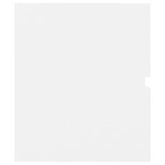 vidaXL valamukapp, valge, 80 x 38,5 x 45 cm, puitlaastplaat hind ja info | Vannitoakapid | kaup24.ee