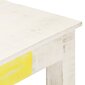 vidaXL söögilaud, valge, 120 x 60 x 76 cm, toekas mangopuit hind ja info | Köögi- ja söögilauad | kaup24.ee