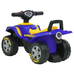 vidaXL laste pealeistutav ATV Good Year, sinine hind ja info | Imikute mänguasjad | kaup24.ee