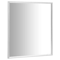 vidaXL peegel, hõbedane, 60 x 60 cm цена и информация | Зеркала | kaup24.ee