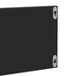 vidaXL seinariiulid 2 tk, kõrgläikega must, 80 x 11,5 x 18 cm, puitlaastplaat цена и информация | Riiulid | kaup24.ee