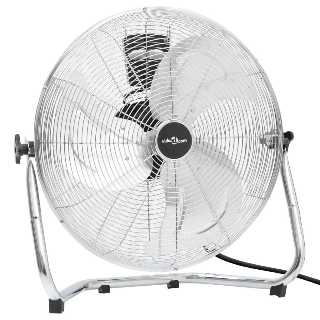 vidaXL põrandaventilaator, 3 kiirust, 60 cm 120 W цена и информация | Ventilaatorid | kaup24.ee