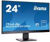 23.8 Full HD IPS monitor Iiyama Ultra slim line ProLite XU2492HSU-B1 цена и информация | Monitorid | kaup24.ee