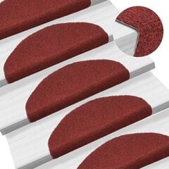 vidaXL isekleepuv trepivaip, 10 tk, punane, 65 x 21 x 4 cm, aastehnika hind ja info | Vaibad | kaup24.ee