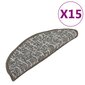 vidaXL trepivaibad 15 tk, antratsiithall, 65 x 25 cm цена и информация | Vaibad | kaup24.ee