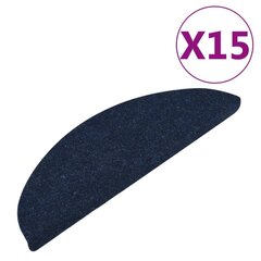 vidaXL iseliimuv trepivaip, 15 tk, 56 x 20 cm, sinine цена и информация | Ковры | kaup24.ee