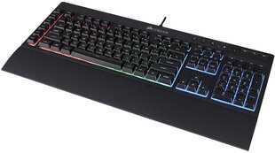 Corsair Mechanical Gaming Keyboard K55 R цена и информация | Клавиатура с игровой мышью 3GO COMBODRILEW2 USB ES | kaup24.ee