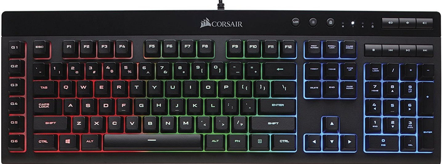 Corsair Mechanical Gaming Keyboard K55 R цена и информация | Klaviatuurid | kaup24.ee