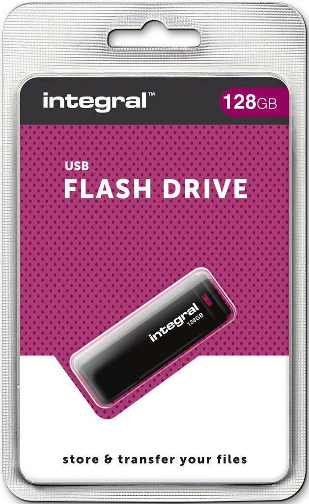 Mälupulk Black 128GB USB 2.0 with removable cap цена и информация | Mälupulgad | kaup24.ee