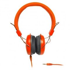 ART Multimedia Headphones STEREO with microphone AP-60MA orange цена и информация | Наушники | kaup24.ee