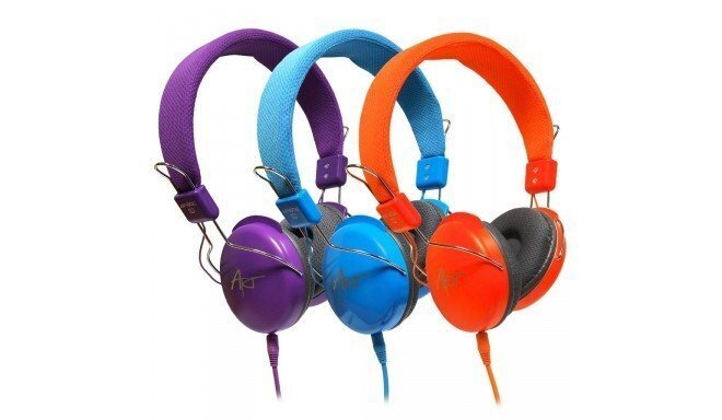 ART Multimedia Headphones STEREO with microphone AP-60MC purple hind ja info | Kõrvaklapid | kaup24.ee