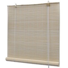 vidaXL naturaalsed bambusrulood 2 tk, 120 x 160 cm цена и информация | Жалюзи | kaup24.ee