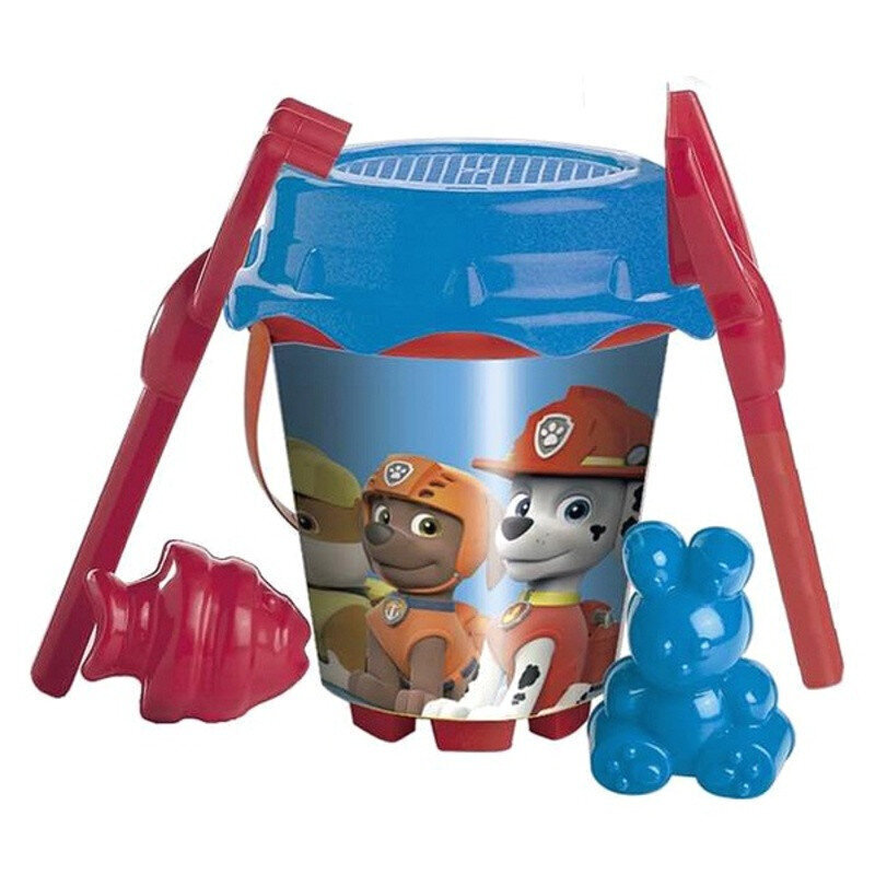 Rannalelude komplekt The Paw Patrol (6 pcs) hind ja info | Mänguasjad (vesi, rand ja liiv) | kaup24.ee