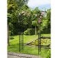 Nature aiakaar, metall, 114 x 66 x 232 cm, must hind ja info | Vaasid, alused, redelid lilledele | kaup24.ee