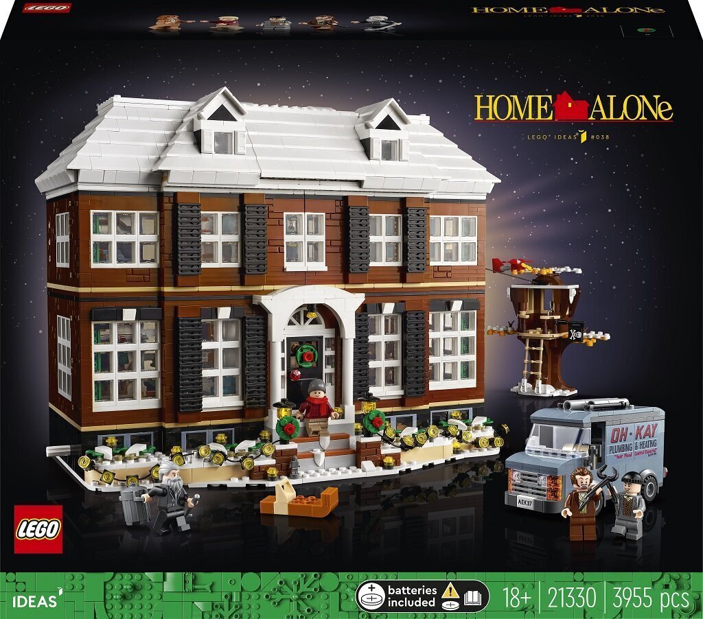 21330 LEGO® Ideas Üksinda kodus hind ja info | Klotsid ja konstruktorid | kaup24.ee